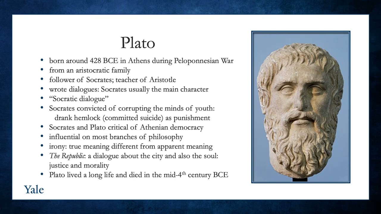 Introduction to Plato - Purposes of College Education, Lecture 3