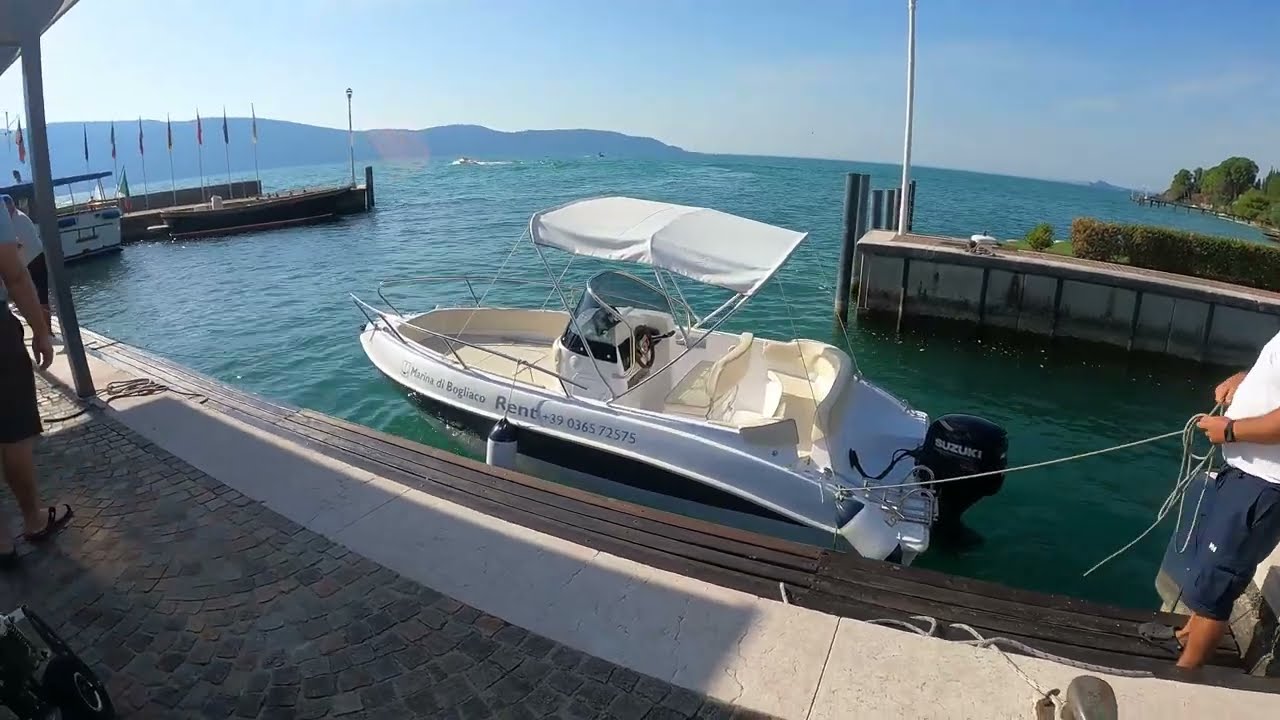 Motorboot ohne Führerschein # Gardasee# Isola del Garda#