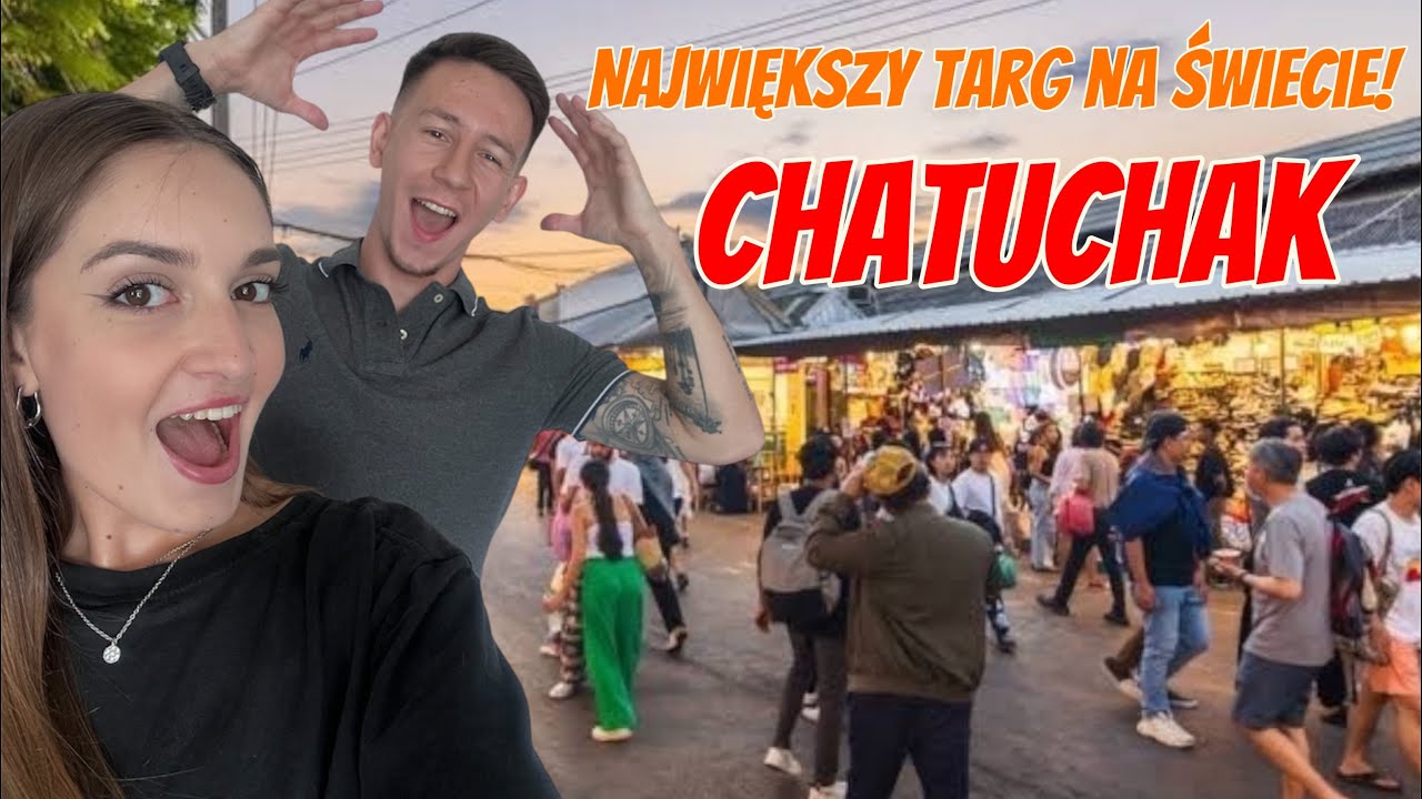 TO NAJWIĘKSZY TARG NA ŚWIECIE! Chatuchak market- TAJLANDIA | BANGKOK