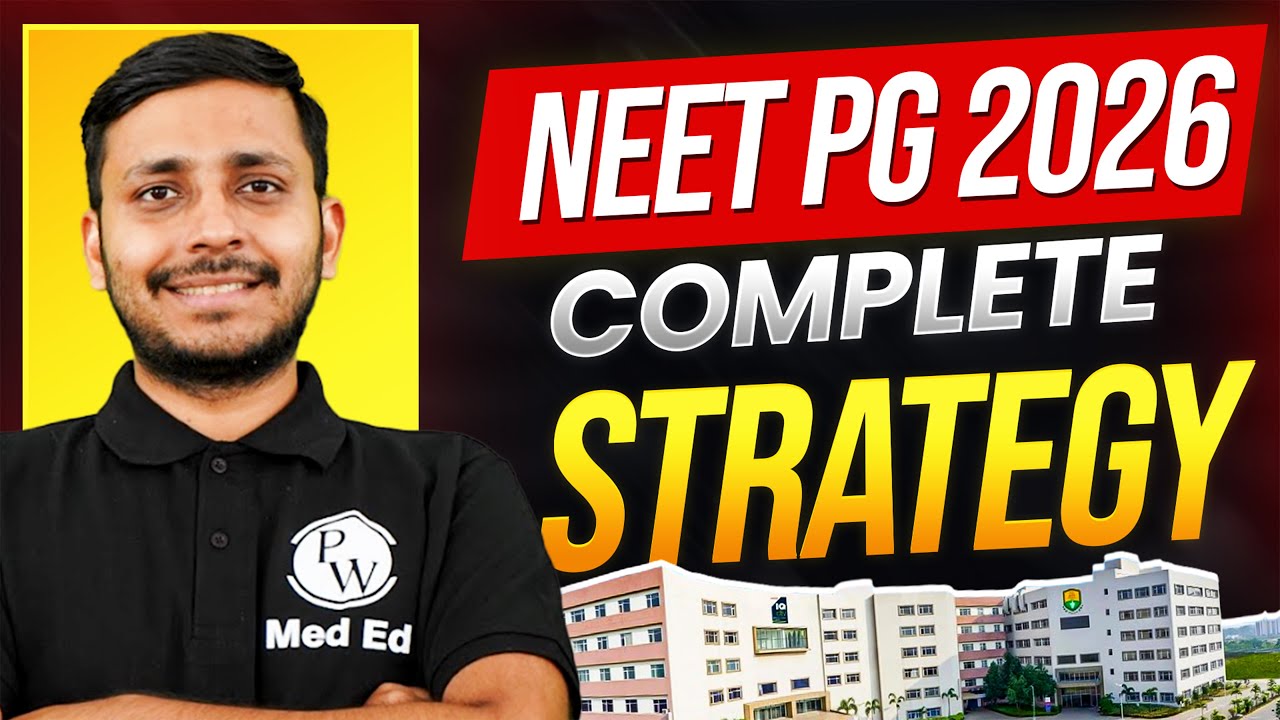 NEET PG Strategy 2026 | Complete Roadmap | Timetable | Study Plan | Rank Booster | Dr Rishabh Sir