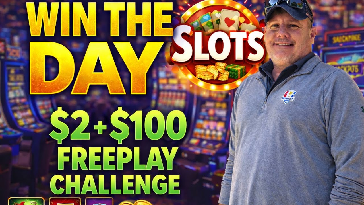 $105 FREEPLAY → $100 CASH! | Low Roller Slot Challenge