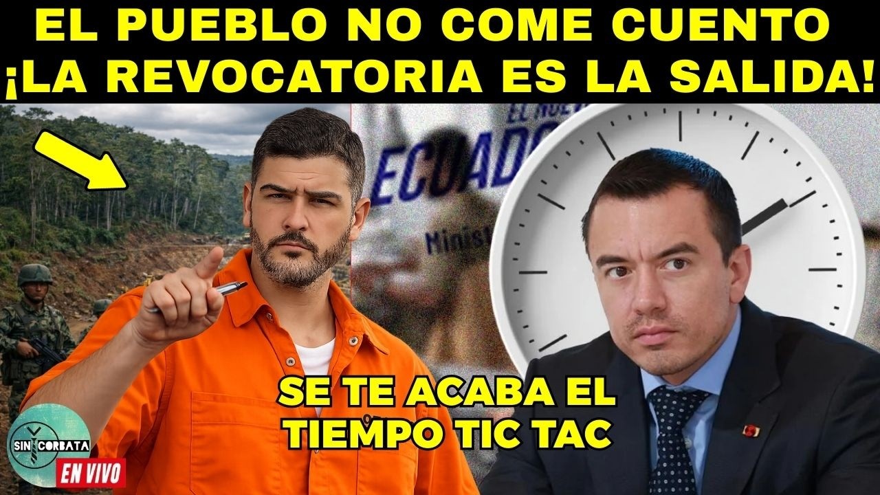 AQUILES SE QUEDARA EN LATACUNGA / TIC TAC SE ACERCA LA REVOCATORIA DE NOBOA