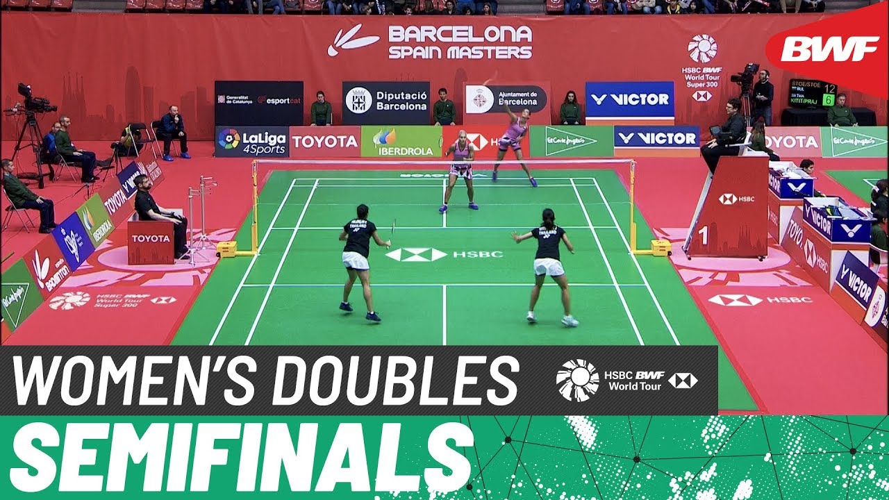 SF | WD | STOEVA G./STOEVA S. (BUL) [3] vs. KITITHARAKUL/PRAJONGJAI (THA) [2] | BWF 2020