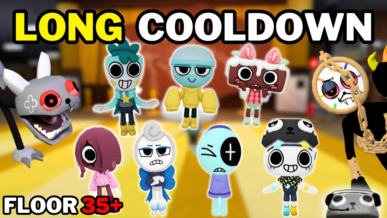 LONGEST COOLDOWNS ONLY IN DANDY'S WORLD (FLOOR 35+)