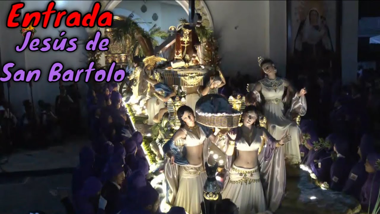 ENTRADA 🔴JES&Uacute;S DE SAN BARTOLO Procesi&oacute;n Quinto Domingo de Cuaresma 2026 Jes&uacute;s de la Ca&iacute;da