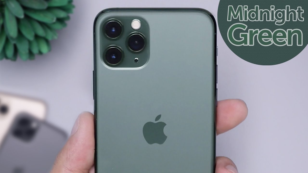 Распаковка и первые впечатления темно-зеленого iPhone 11 Pro!