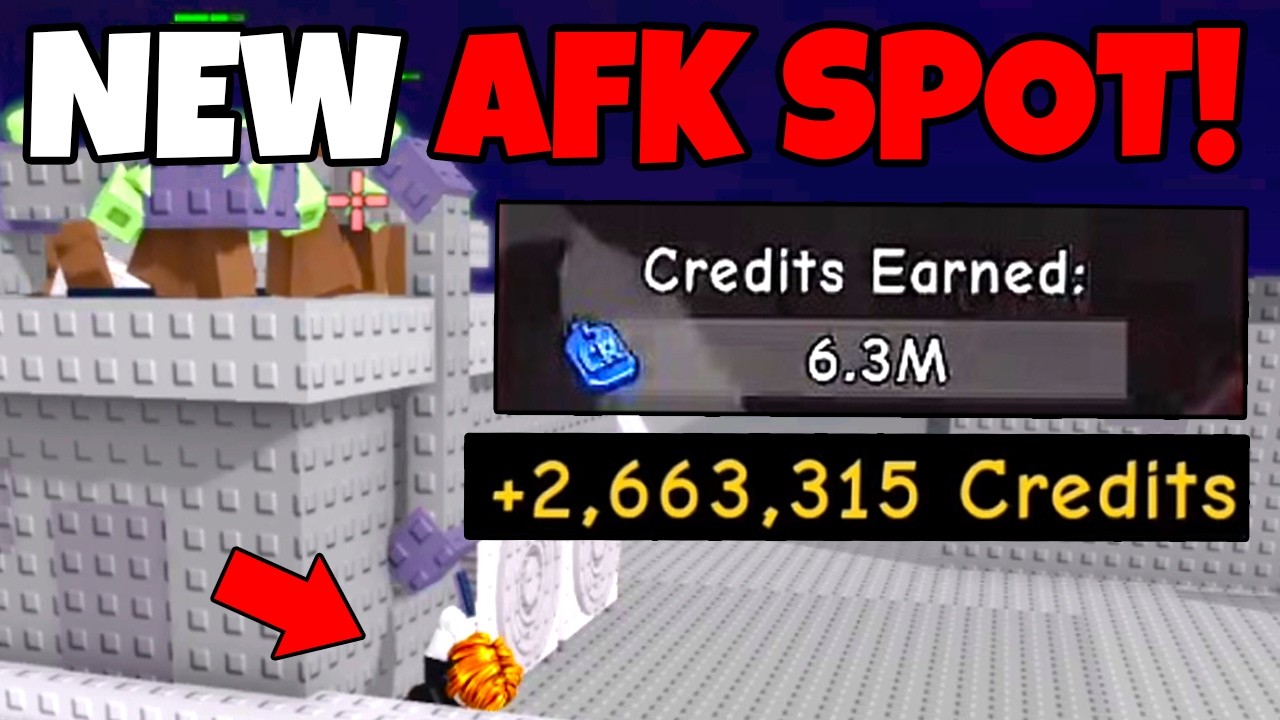 *NEW* AFK SPOT in SURVIVE ZOMBIE ARENA! Survive Zombie Arena Credits Farming