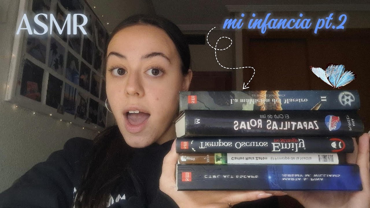 Mis libros de la infancia pt.2 📚👧🏽 | ASMR