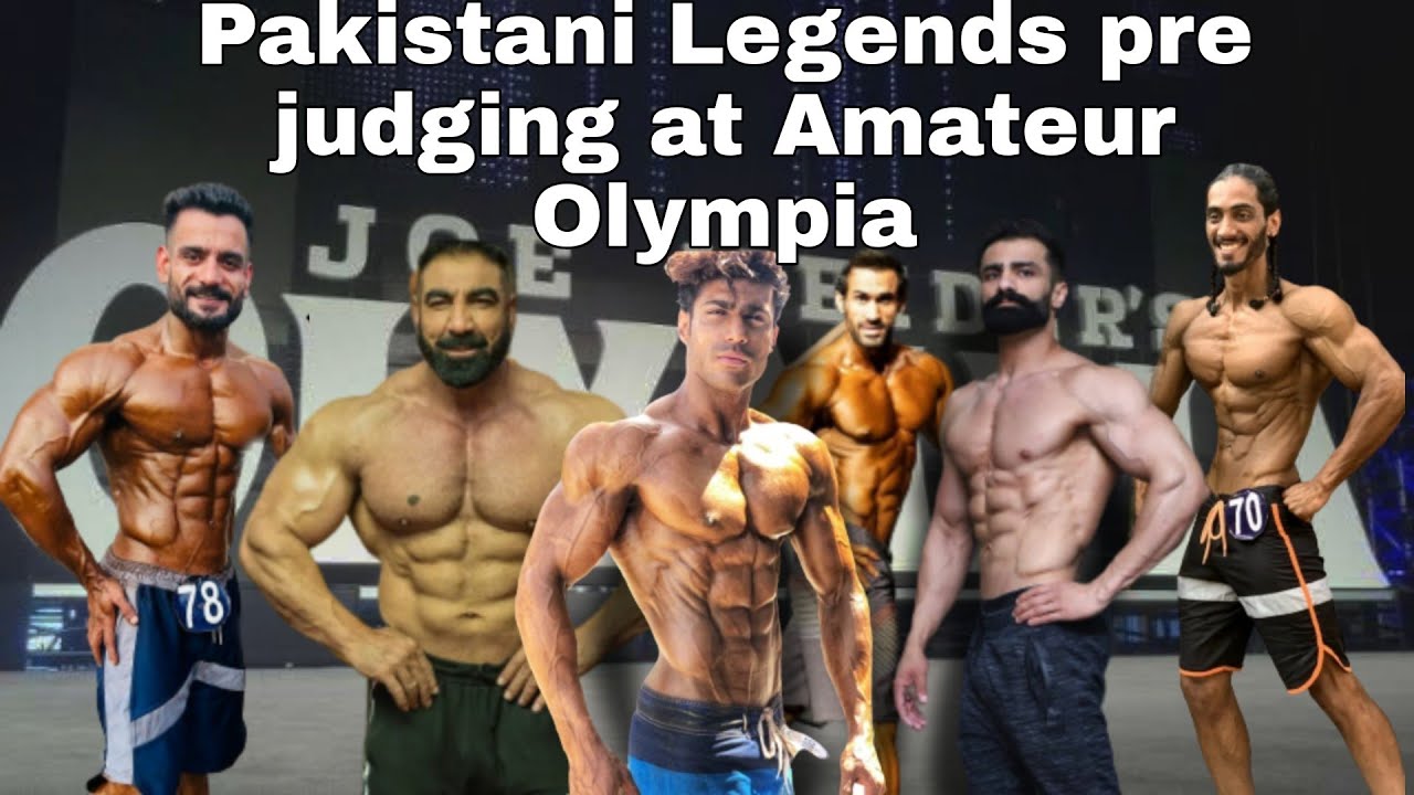 Amateur Olympia pakistan 2022 Pre Judging