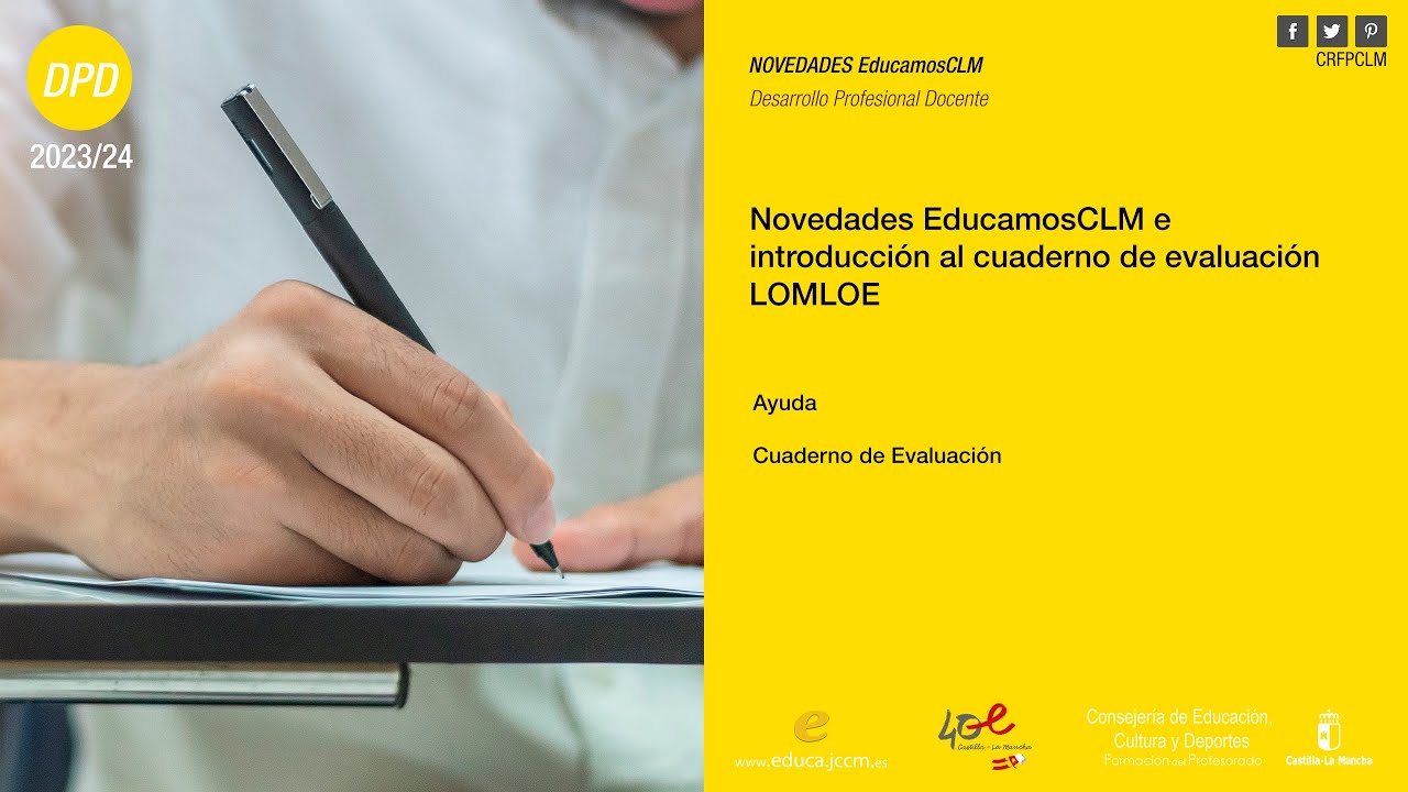 #CuadernoDeEvaluación - Ayuda: Cuaderno de evaluación