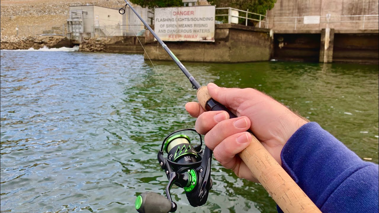 Spillway Trout Fishing // Blue Ridge Dam