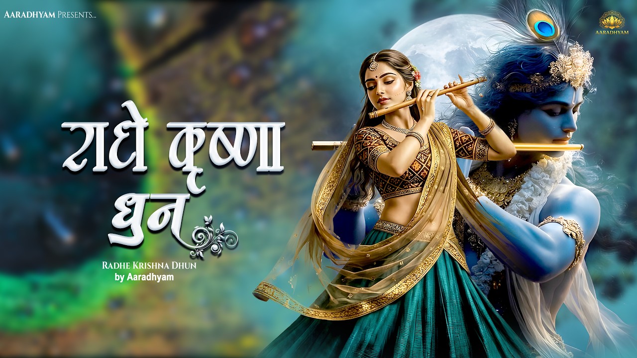 Radhe Krishna Dhun | 1 Hour Peaceful Bhajan | Radhe Shyam Jap | Meditation & Positive Energy