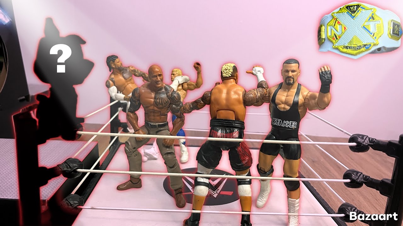 RAW- BRON V ROCK V SOLO FOR THE MULTI-DIMENSION CHAMPIONSHIP !
