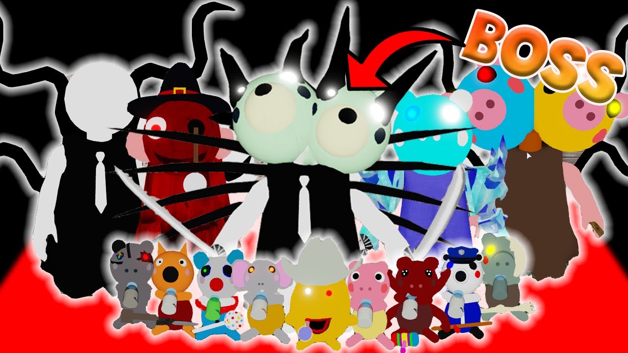ROBLOX PIGGY NEW BOSS AND MORE! (Custom Character Showcase)| Piggy Roblox