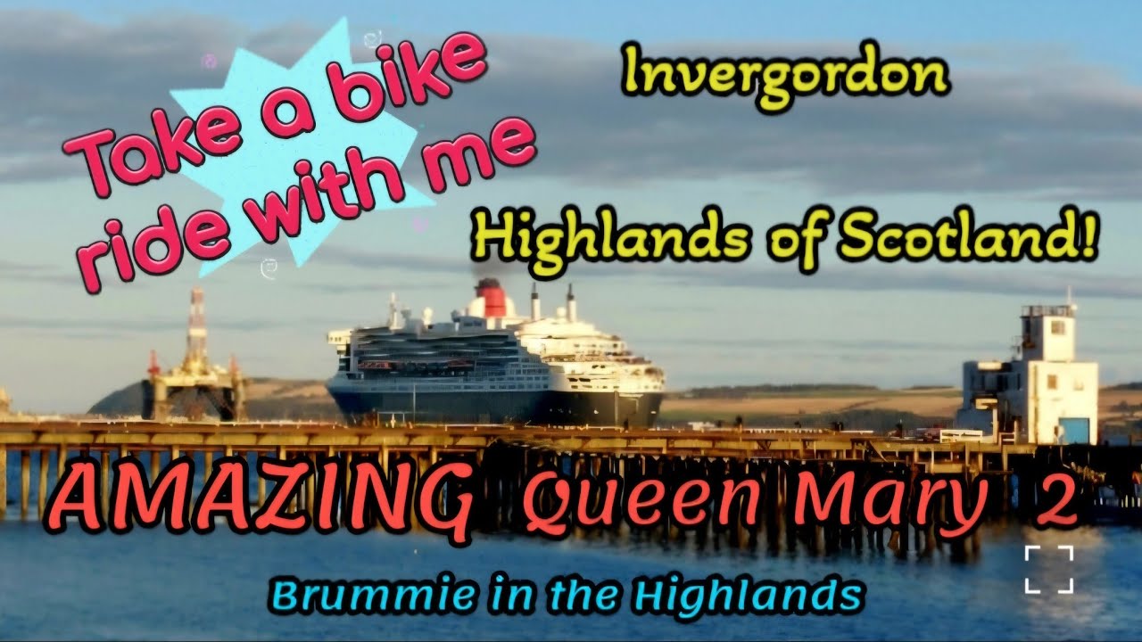 Take a bike ride with me through Invergordon - Highlands of Scotland!!!