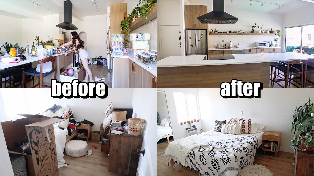 Move In With Me: Cleaning, Decluttering, + Organization