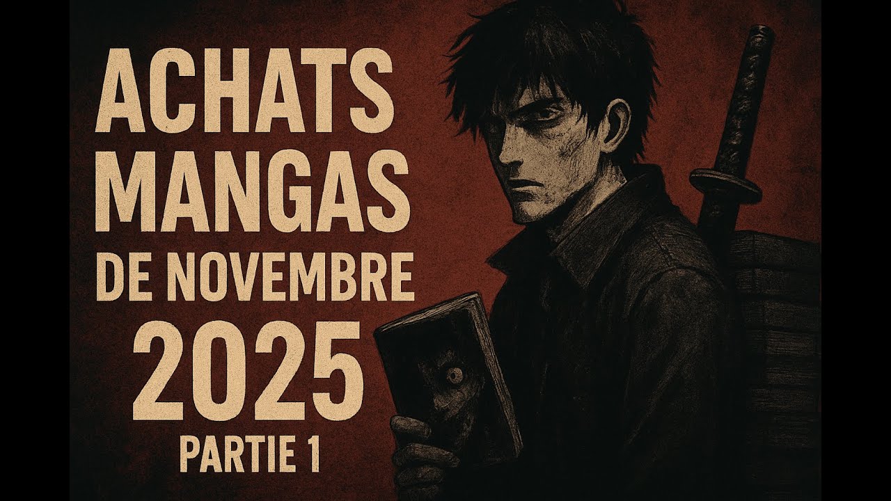 Concours et achats mangas novembre 2025 partie 1