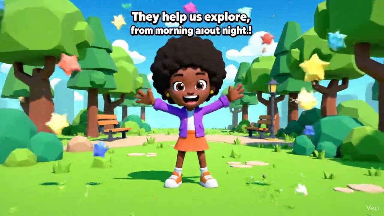  They help us explore, from morning 🌅 until night 🌉!