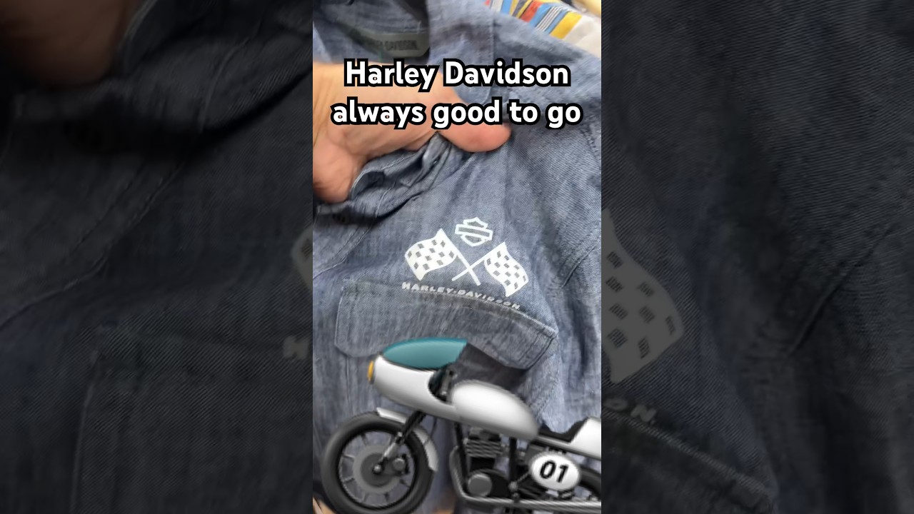 Thrift with me at Goodwill for the last time in 2023 | Harley Davidson Haul