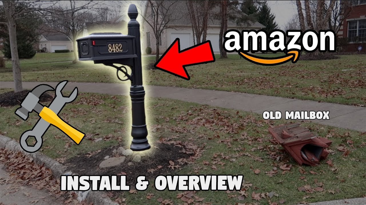 УСТАНОВКА ПОЧТОВОГО ЯЩИКА ОТ AMAZON ($75 Amazon против «брендового»)