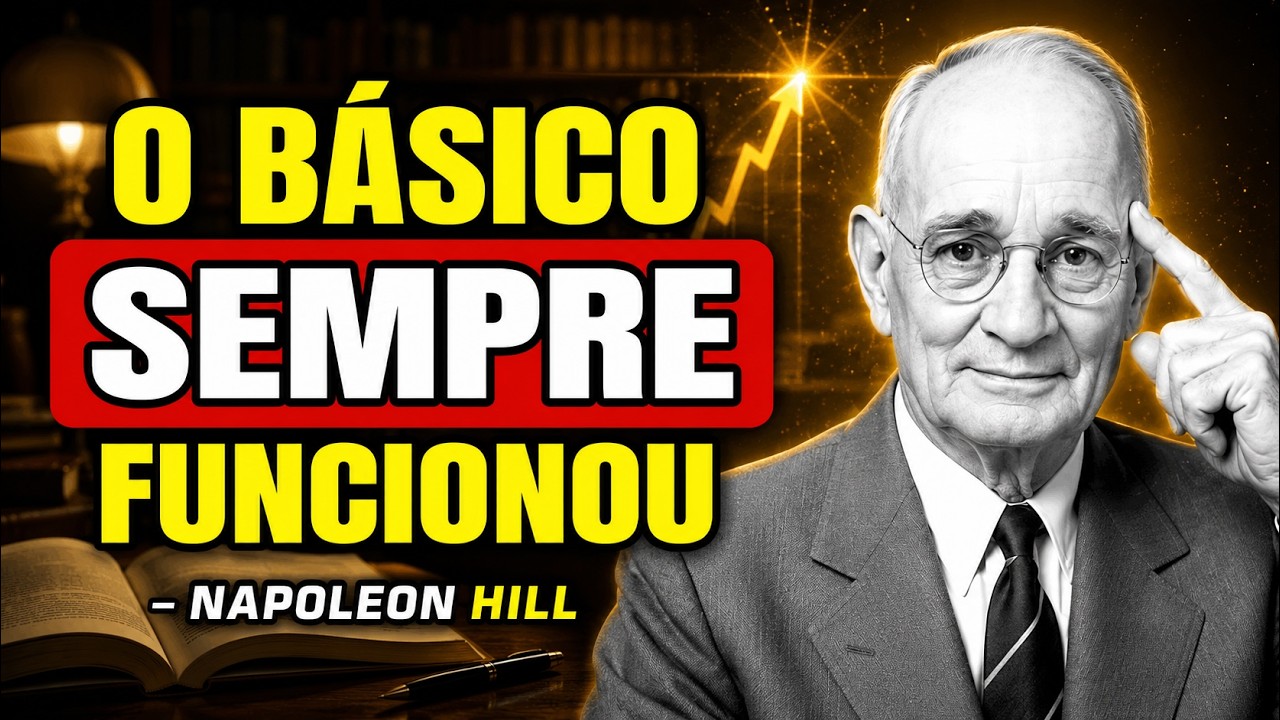 O BÁSICO Que Quase Ninguém Faz (10 Hábitos ignorados) | Napoleon Hill