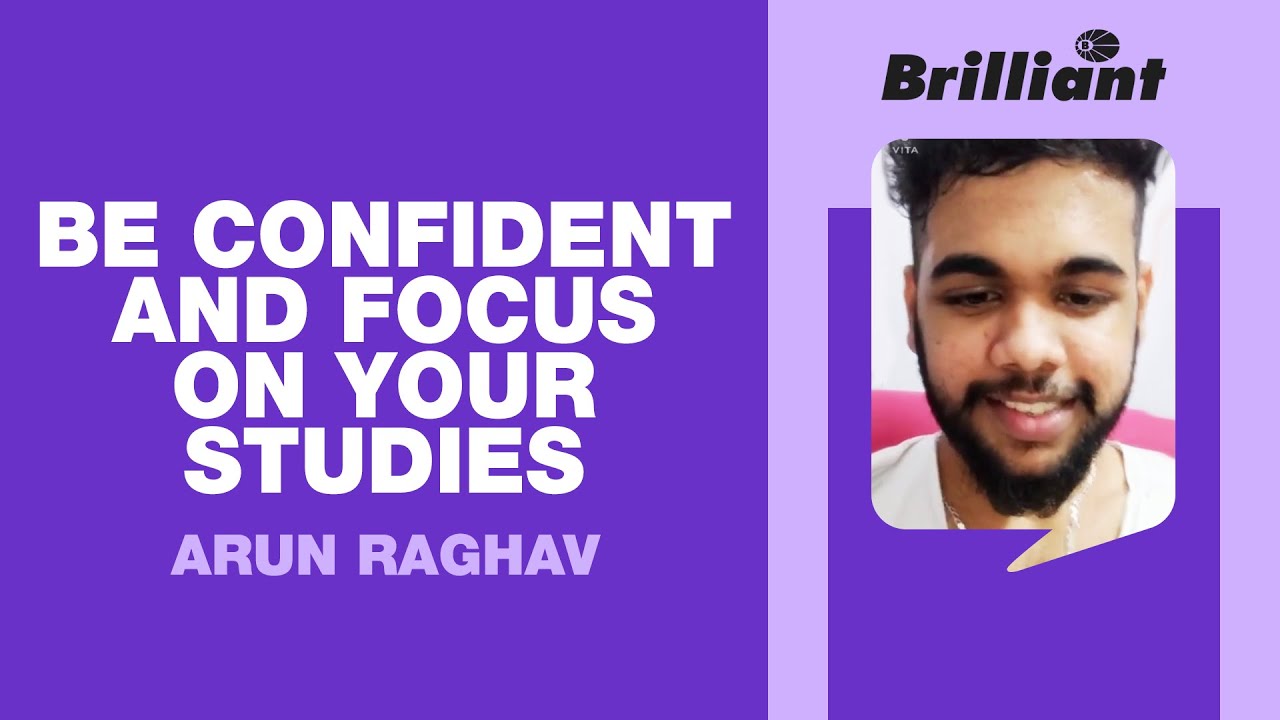 Be Confident & Focus On Your Studies| IIT Jodhpur | Arun Raghav