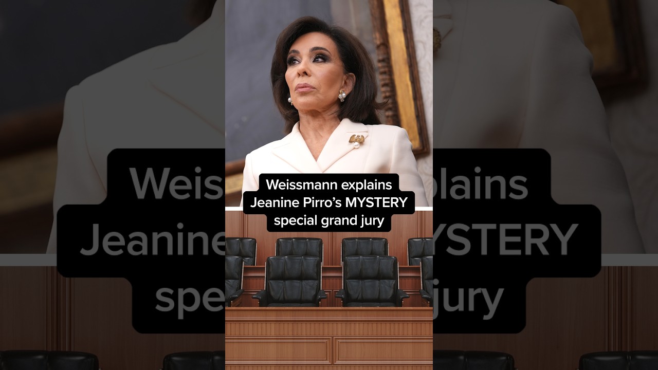 Weissmann explains Jeanine Pirro's MYSTERY special grand jury