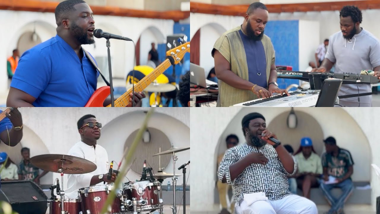 🔥30minutes Nonstop Best Ghanaian Hi Life Jam ft JAMES MIREKU🎹||EMMA ON BASS🎸||AFRO BAND||LIVE BAND||