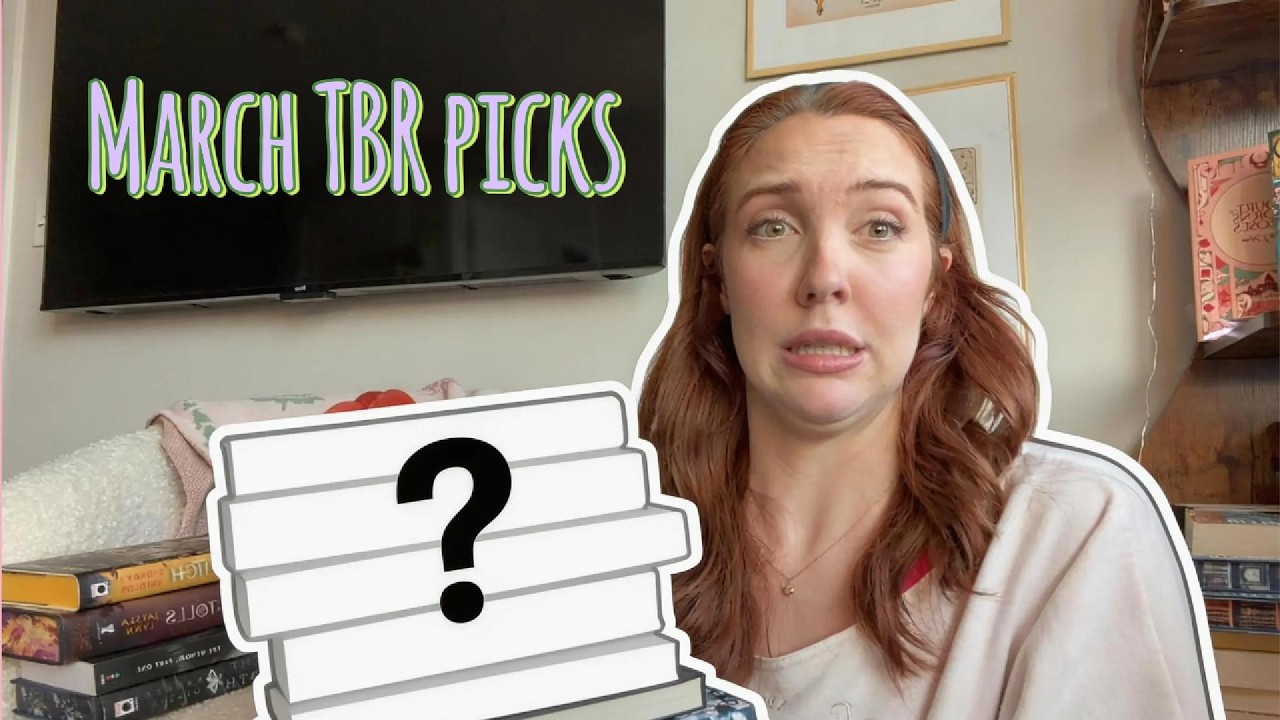 Picking my March TBR (book prompt edition)