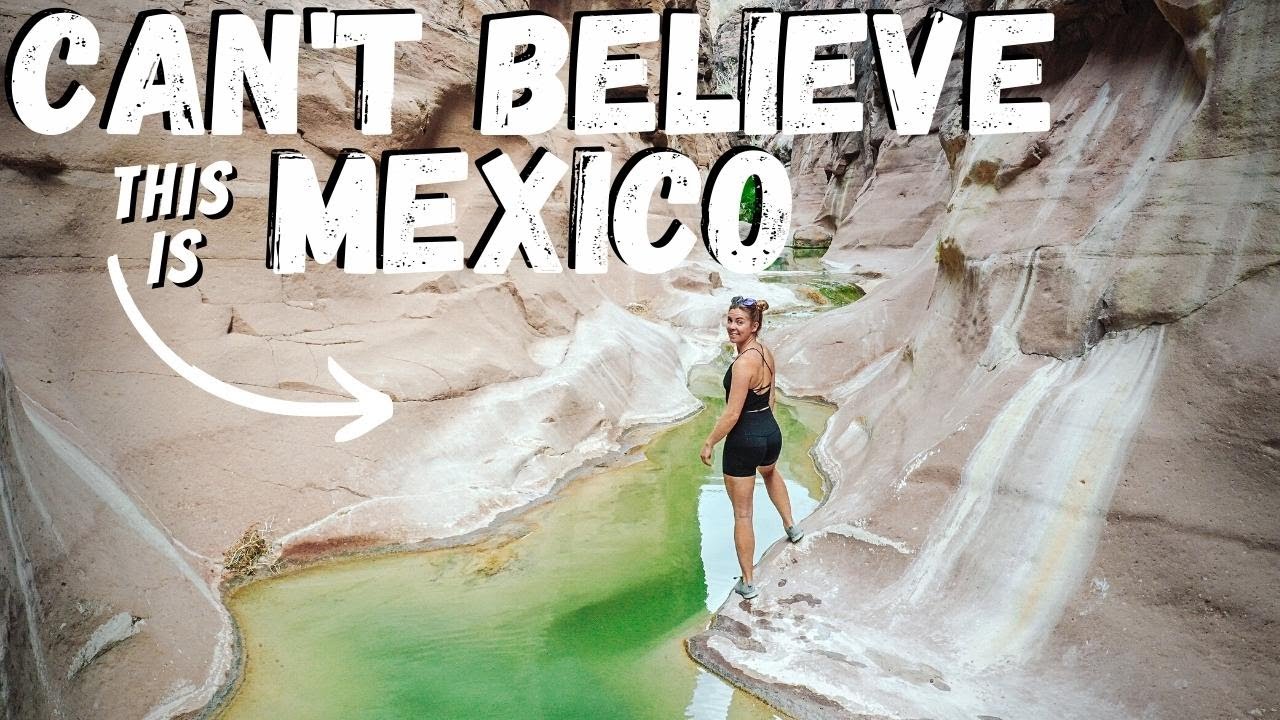 💦🌵Oasis in the Middle of the Desert! Hidden Slot Canyon Hike in Loreto, BCS Mexico
