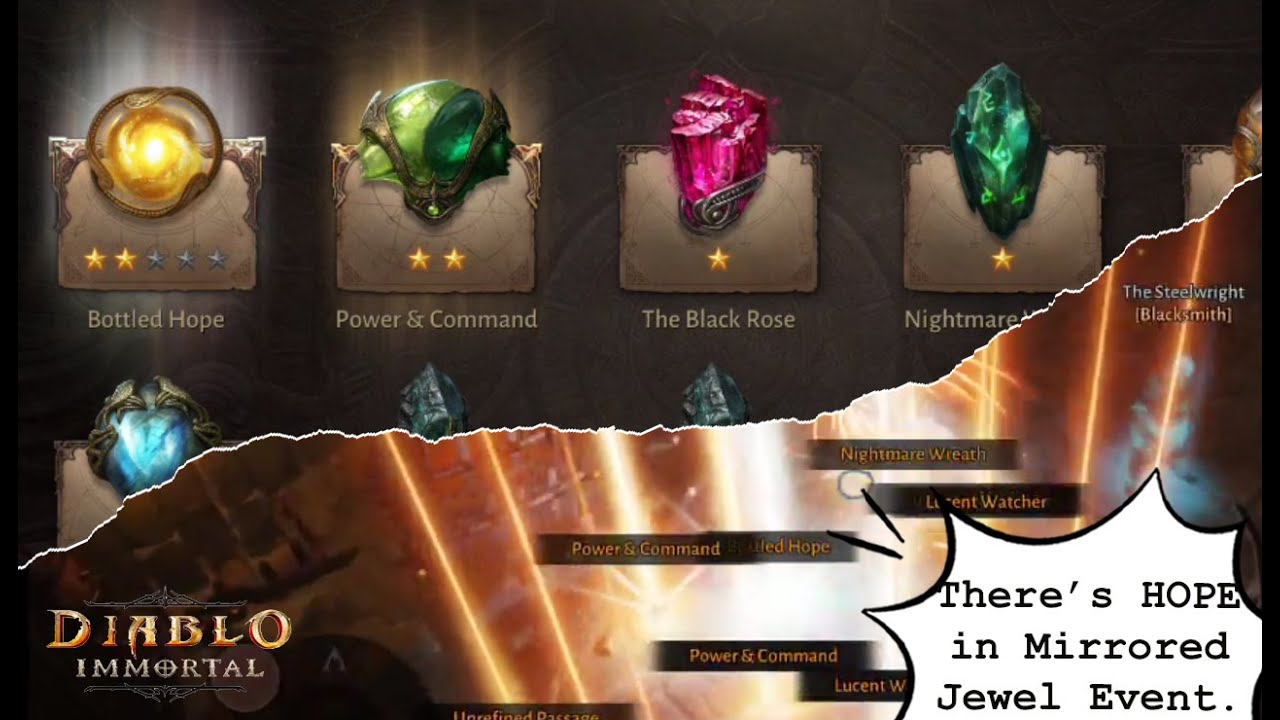 I Found HOPE in MIRRORED JEWELS: 5th of September | Diablo Immortal
