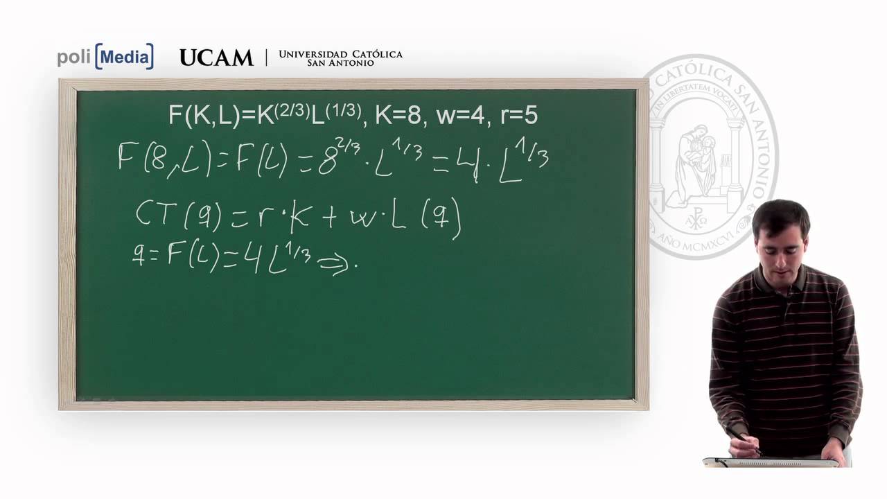 Microeconomía II - La competencia perfecta: Ejercicio práctico (1) - Alfonso Rosa