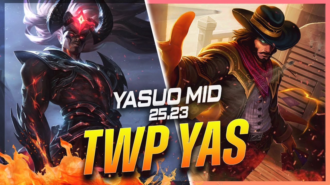 TheWanderingPro - Yasuo vs Twisted Fate MID Patch 25.23 - Игровой процесс Yasuo