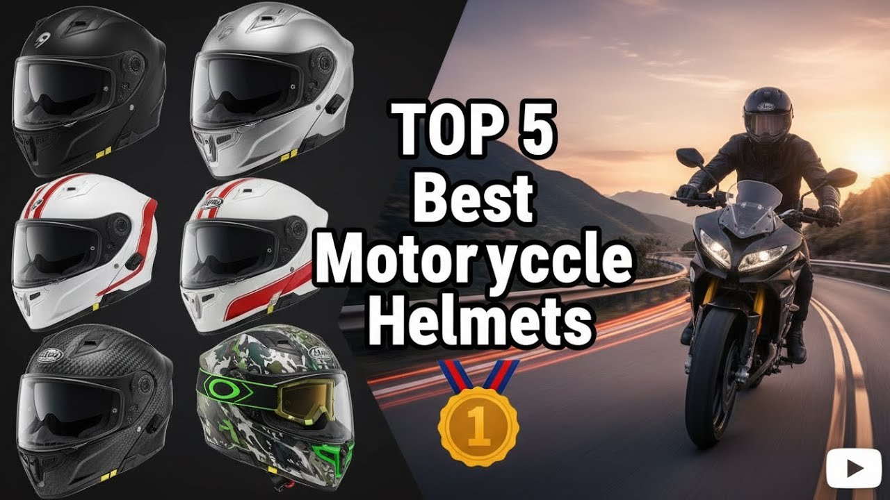 Best Motorcycle Helmets in [2026 ] Top 5