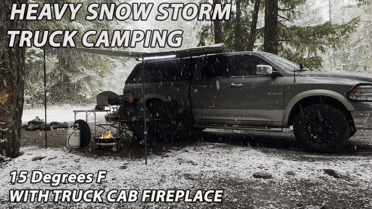 Solo CAMPING in a Snow Storm [Silent, Relaxing, ASMR, Adventure, Cinematic, HDR]