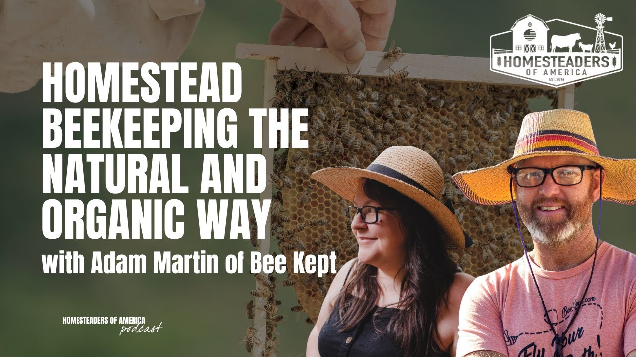 Homestead Beekeeping the Natural and Organic Way | Adam Martin of Bee Kept