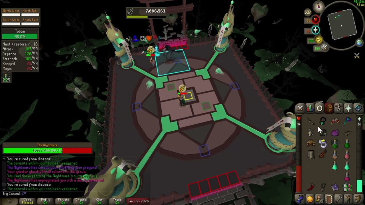 Group Nightmare (no drops)