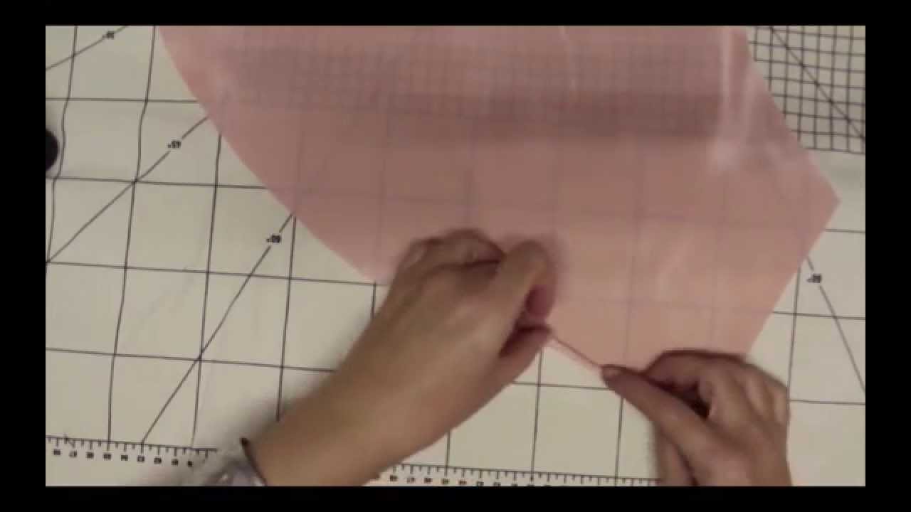 Scared to hem tricky fabrics? Pin hemming makes it easy.