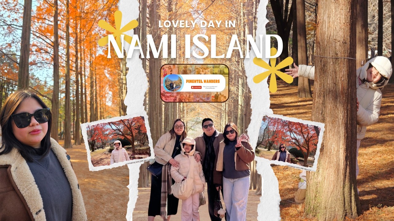 Sobrang ganda sa Nami Island!