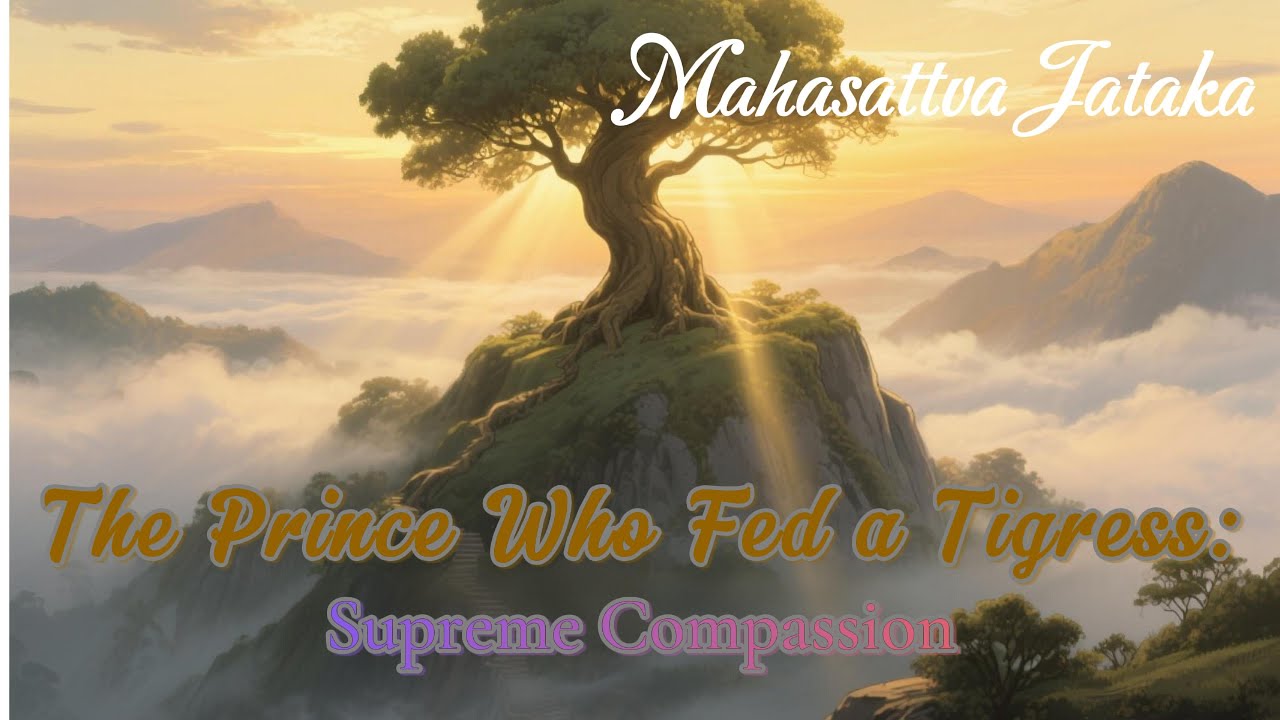 The Prince Who Fed a Starving Tigress | Mahasattva Jataka - Supreme Compassion