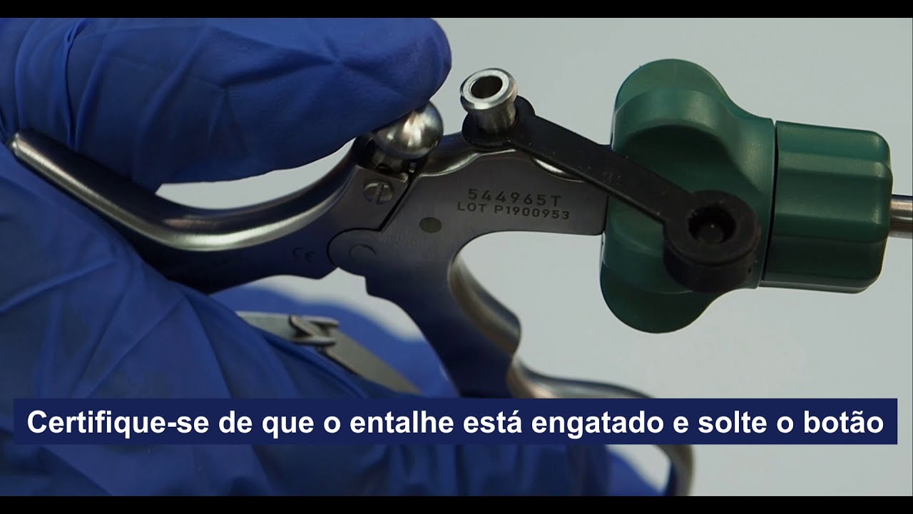 Weck™ Hem-o-lok™ Desmontagem e Montagem. PT