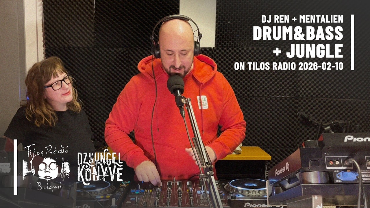 DJ Ren + Mentalien - DRUM&BASS + JUNGLE on Tilos Radio 2026-02-10