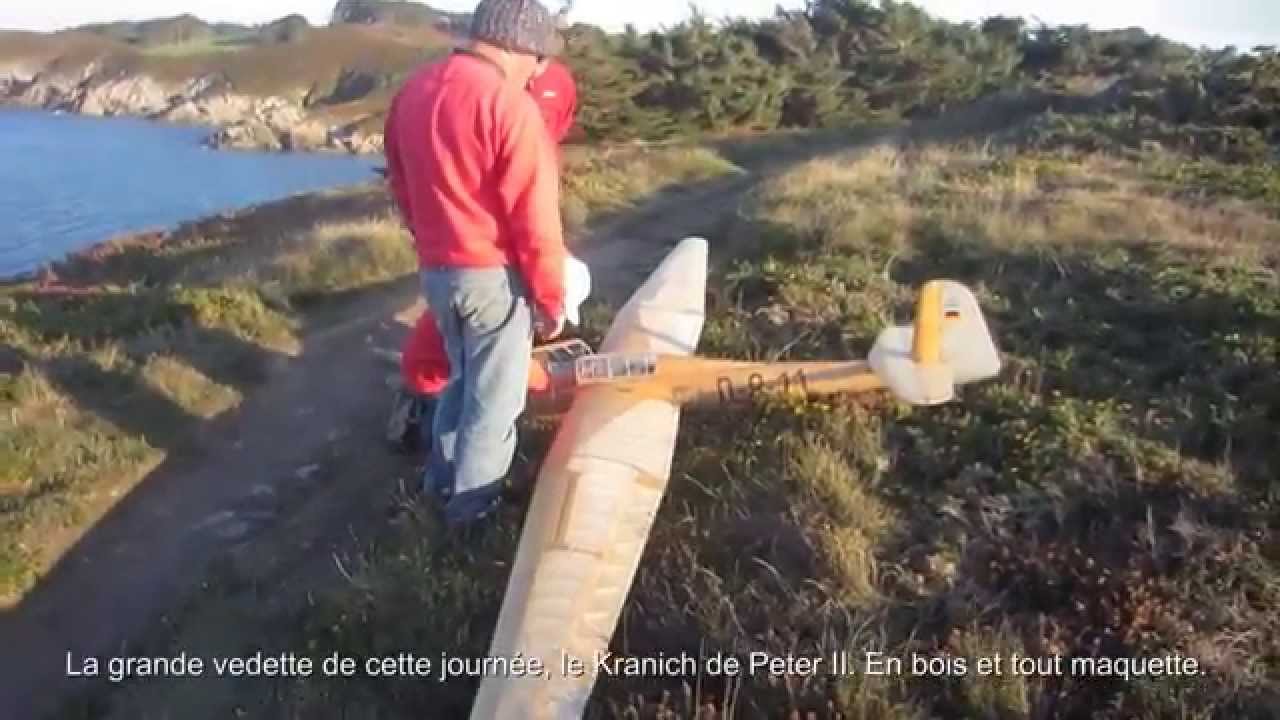 Kranich, premier vol en falaise