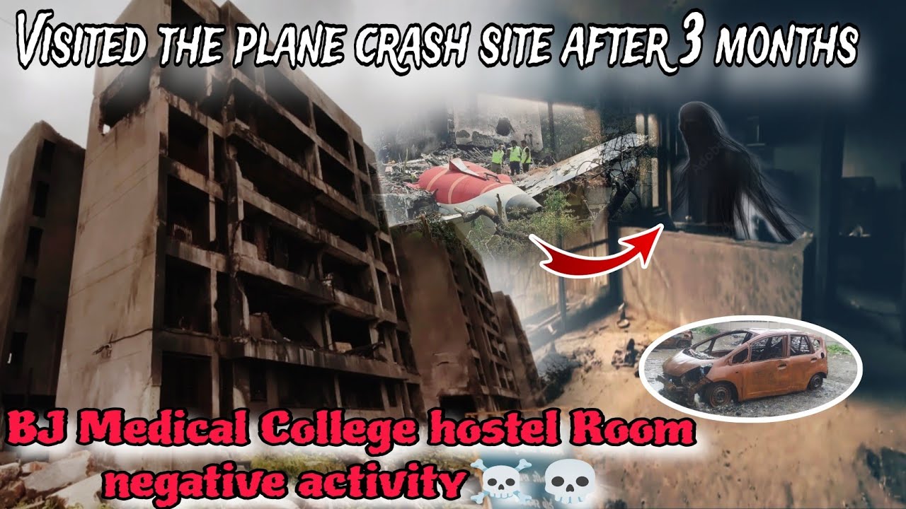 Visited the plane crash site after 3 months | 3 મહિના પછી✈️ પ્લેન ક્રેશ સાઇટની મુલાકાત લીધી 