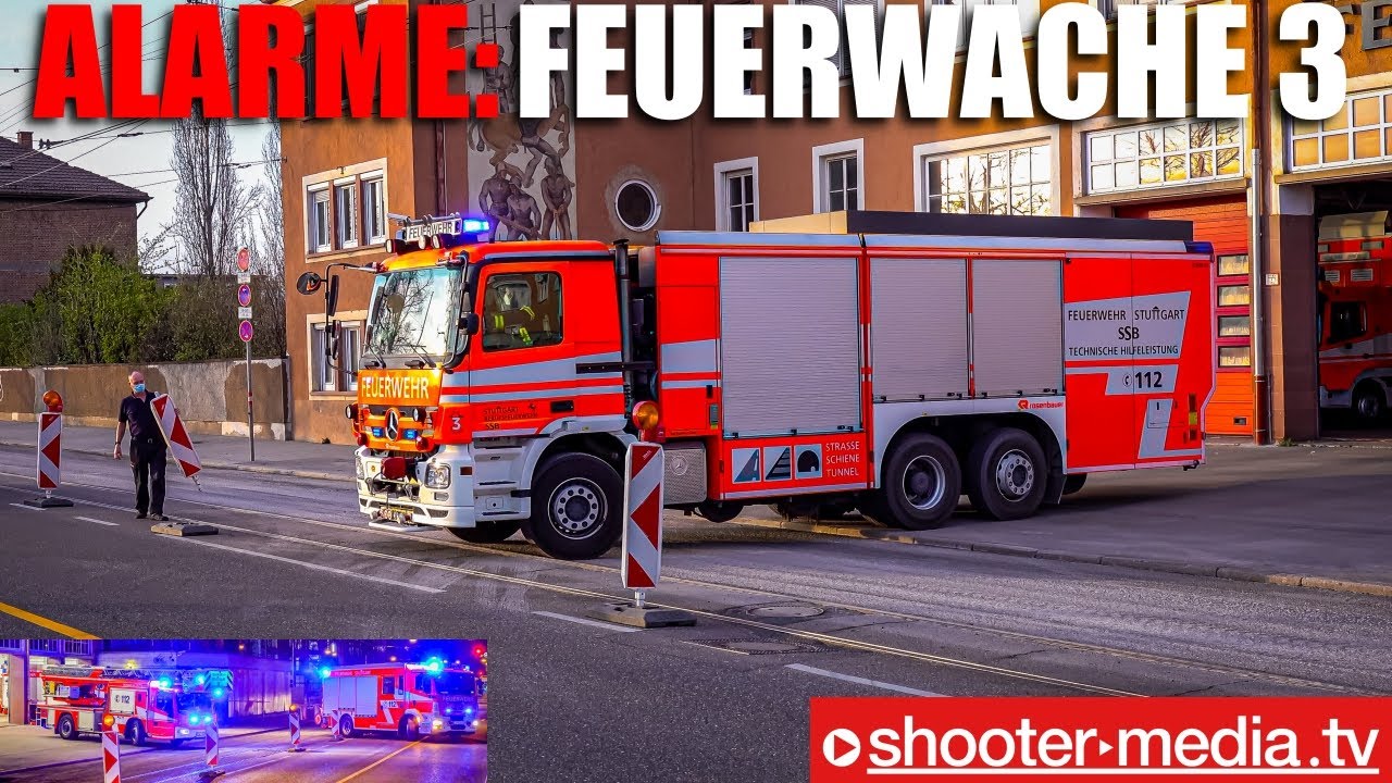 🚨 Alarme für die Feuerwache 3 🚨 | 🚒  + RW-Schiene + Baustelle vor der Wache  🚒