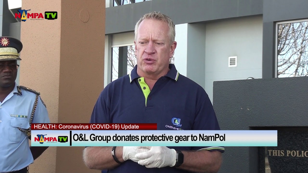 NAMPA TV: O&L Group donates protective gear to NamPol