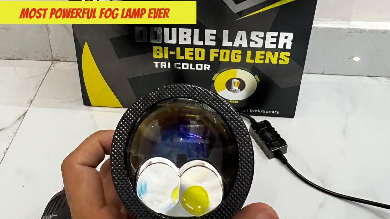 Aes Double laser FX3 Tri color fog lamp - The best fog lamp your money can buy ⚡