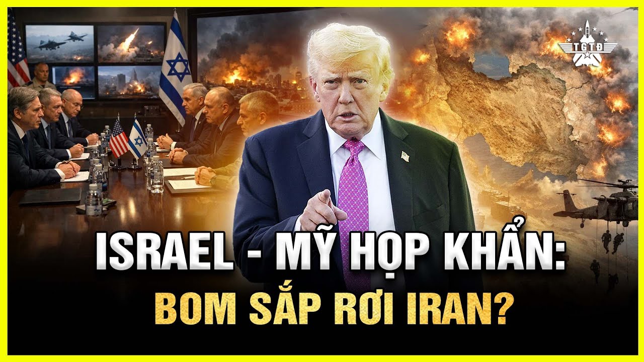 Israel - Mỹ Họp Khẩn: Kế Hoạch Tấn Công Iran Đã Lộ Diện - Trung Đông Rung Chuyển!