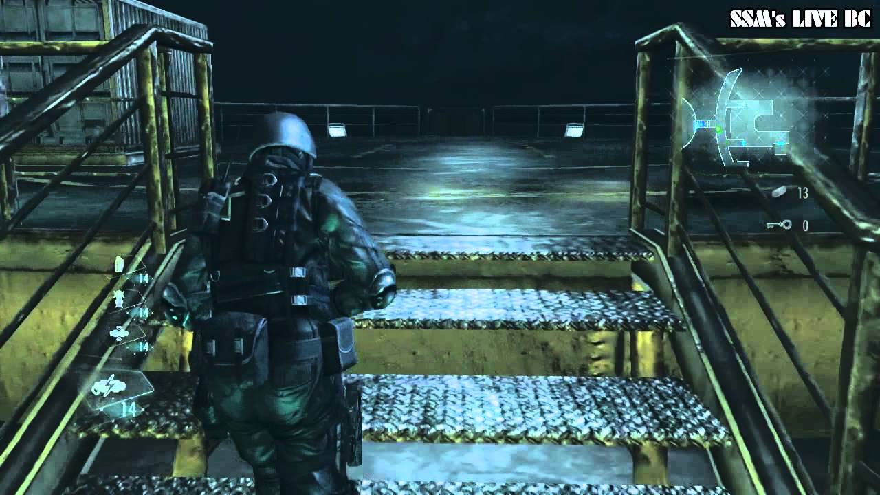 Resident Evil Revelations Raid Mode Ghost Ship 5th Video couple of Hunk (Hunk, Lady Hunk) S Rank