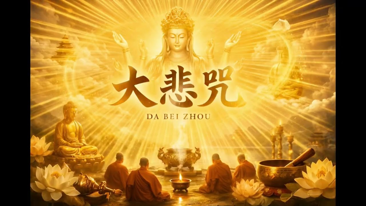 大悲咒(精進108遍) 2026 祈福必聽：這是目前最好聽的版本，聽完法喜充滿！